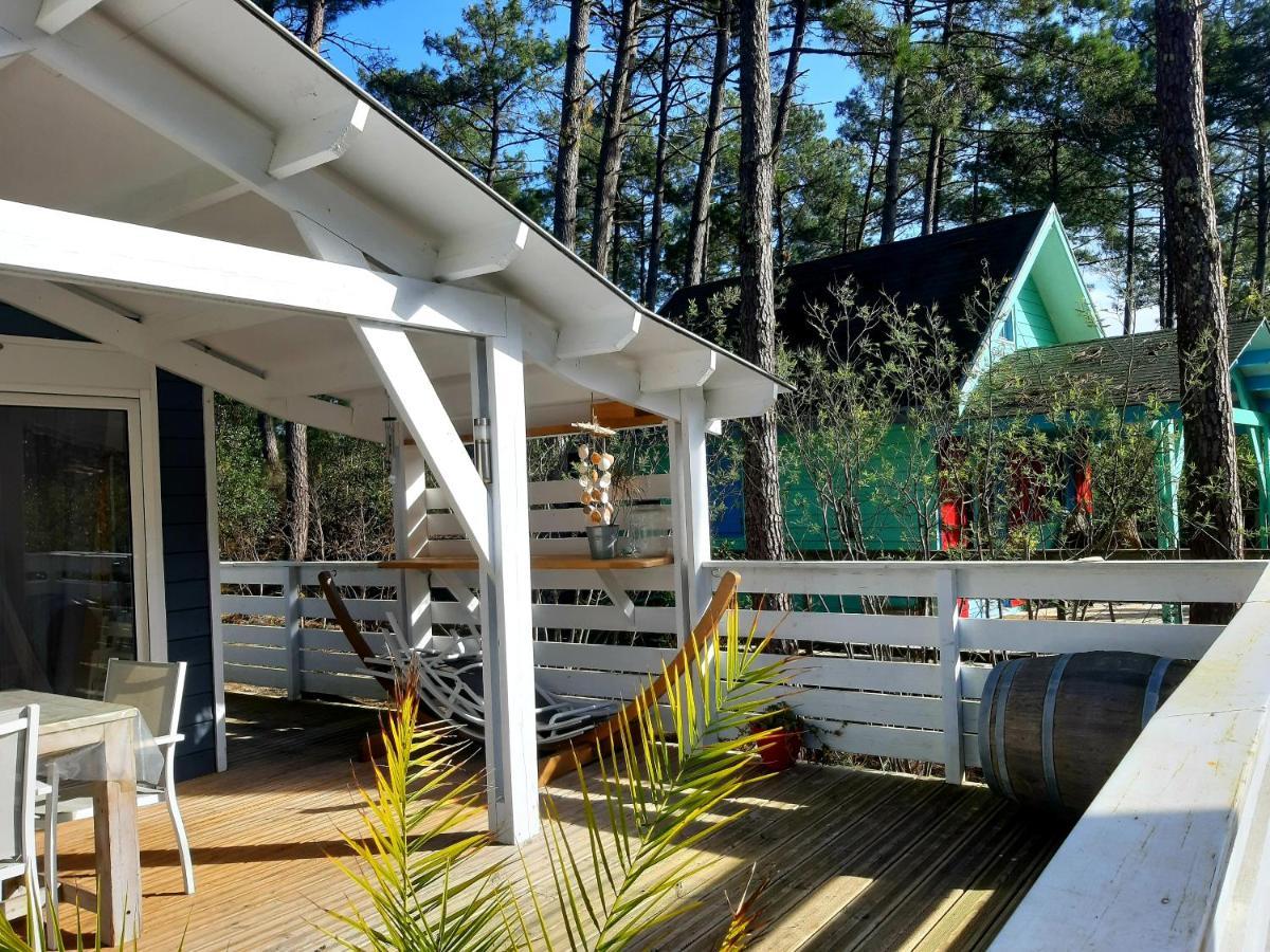 Domaine Residentiel Naturiste De La Jenny Chalet 6 Pers Le Porge Exterior foto