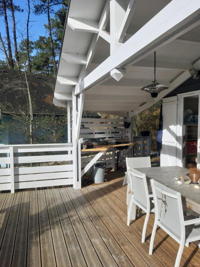 Domaine Residentiel Naturiste De La Jenny Chalet 6 Pers Le Porge Exterior foto