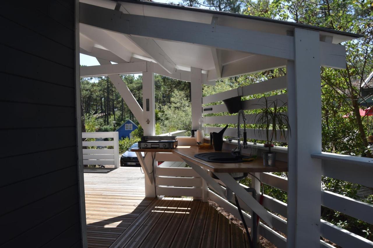 Domaine Residentiel Naturiste De La Jenny Chalet 6 Pers Le Porge Exterior foto